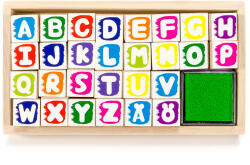 Free&Easy Set de stampile cu alfabet