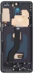  GH82-31430A Samsung Galaxy S20 Plus / S20 Plus 5G TFT LCD kijelző érintővel Fekete kerettel, előlap (Cosmic Black) (GH82-31430A)