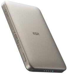 ESR Qi2 MagSlim 5000 mAh mágneses powerbank (homok) (2G5210461) - jatekotthon