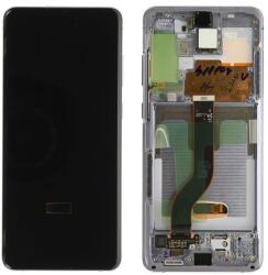Samsung GH82-31430A Gyári Samsung Galaxy S20 Plus OLED kijelző érintővel Lila kerettel előlap (GH82-31430A)