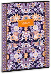 Ars Una Catalina Estrada Flower Lili A/4 extra kapcsos füzet-vonalas (53112750)