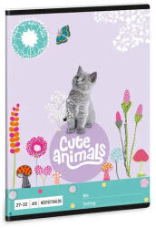 Ars Una Cute Animals-kitten A/5 négyzethálós füzet 27-32 (53633682) - kvikki