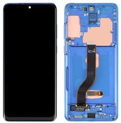GH82-31430A Samsung Galaxy S20 Plus, / S20 Plus 5G OLED kijelző érintővel Sötétkék kerettel, előlap (GH82-31430A)