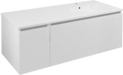 SAPHO Sapho, LOREA szekrény mosdóval 121x46x51, 5cm (30+90 cm), jobbos, fehér matt, LE090-3131-R-01 (LE090-3131-R-01)