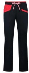 La Sportiva TEMPLE PANT Women Cuvânt Black/Hibiscus XS