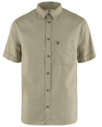 Fjällräven Övik Travel Shirt SS Men Cămașă cu mânecă scurtă Sand Stone XL