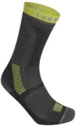Lorpen HEAVY TREKKER ECO MEN Șosete CHARCOAL/LIME 39-42 EU