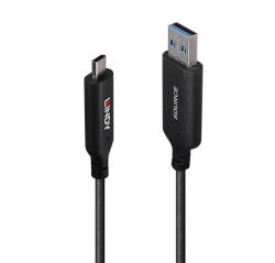 Lindy Cablu activ optic USB 3.1 Gen1-A la USB type C T-T 50m, Lindy L43397 (L43397)