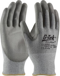 G-Tek G-TEK PolyKor kötött, PU mártott munkavédelmi kesztyű - Szürke - 08/M (GTEK-16-560E-8)