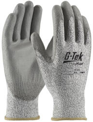 G-Tek G-TEK PolyKor kötött, PU mártott munkavédelmi kesztyű - Szürke - 07/S (GTEK-16-533-EN-7)