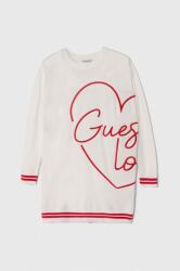 Guess gyerek ruha fehér, mini, oversize, J4YK08 Z3FV0 - fehér 158-166