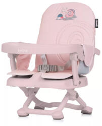 Chipolino Lollipop hordozható székmagasító etetőszék - Flamingo