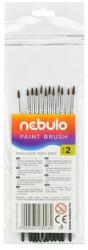 Nebulo Ecset, no. 2, kerek, festett nyelű, NEBULO, 12db/cs (HE-1-2-F)
