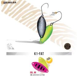 Herakles Area Spoon K1 Fat 2, 1gr Color 80 Glow kanál villantó (ARHKK121F80)