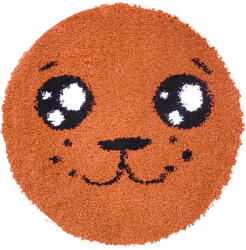 Fantasy Covor Fantasy Foca, Portocaliu, 67x67 cm, Rotund, 2550 gr mp (2211698821732) Covor