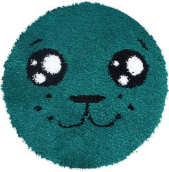 Fantasy Covor Fantasy Foca, Verde, 67x67 cm, Rotund, 2550 gr mp (2211698821749) Covor