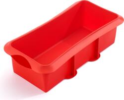 Lékué Formă pentru copt Lekue dreptunghiulară 28 cm roșie de silicon (880902)