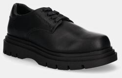 Armani Exchange bőr félcipő fekete, férfi, XUC016 XV874 00002 - fekete Férfi 44