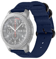 NYLON Univerzális óraszíj - szélessége 22mm kék