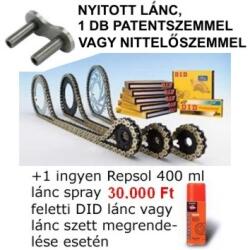 Did Chainkit Lánc szett DID KTM 250 XCW-E 08-09 nem gyűrűs arany - m0moto - 37 190 Ft