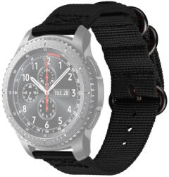  NYLON Univerzális óraszíj - szélessége 20mm fekete