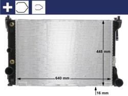 MAHLE Radiator, racire motor MAHLE CR 988 000S (CR 988 000S)