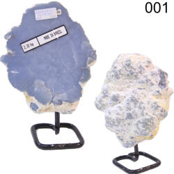  Angelit Mineral Natural Brut cu Suport Brazilia - 22x15x7 cm - 1 Buc