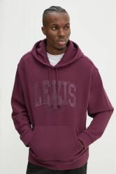 Levi's pamut melegítőfelső - burgundia S - answear - 24 990 Ft