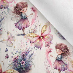 Takoy Matt anyag fürdőruhákhoz, fitnesz ruházathoz erdei tündér