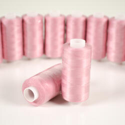 Takoy Poliészter cérna TKY 500 m fáradt rózsaszín színű
