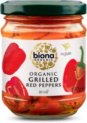 biona Ardei rosii la gratar in ulei, bio, 190g, Biona