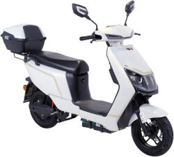 SKY JET Scuter electric SKY JET REE 2000 putere 1500 W 60V 20 AH viteza 25 km/h autonomie 60 km fara permis culoare alb (REE2000-25KM-Alb) - agropro