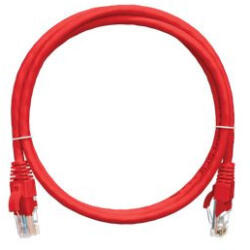 NIKOMAX CAT6a S-FTP Patch Cable 3m Red (NMC-PC4SA55B-030-C-RD) - vegyesbolt