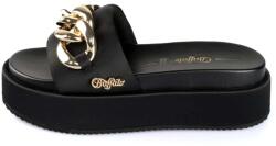 Buffalo Sandale Noa Slide Chain 2.0 BUF1602258 black/gold (BUF1602258 black/gold)