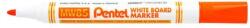 Pentel táblamarker kerek hegyű 2 mm - narancssárga (MW85-FE)