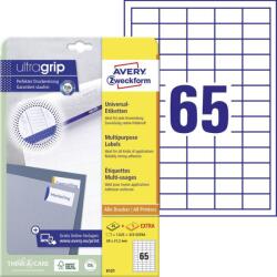 Avery Zweckform Avery univerzális címke - fehér 38 x 21, 2 mm (6121)