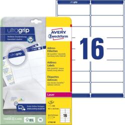 Avery Zweckform Avery fehér öntapadó címke 99, 1 x 33, 9 mm (L7162-40)