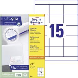 Avery Zweckform Avery univerzális címke - fehér 70 x 50, 8 mm (3669)