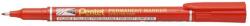Pentel marker alkoholos vékony hegyű 0, 5 mm - piros (NF450-B)