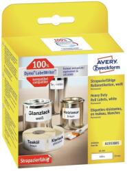 Avery Zweckform Avery időjárásálló tekercses címke 19 x 64 mm - fehér (A1933085)