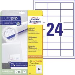 Avery Zweckform Avery univerzális címke - fehér 64, 6 x 33, 8 mm (6172)