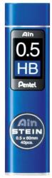 Pentel 0, 5 mm HB nyomósiron prémium utántöltő hegy - fekete (C275-HBO)