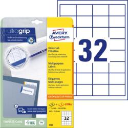 Avery Zweckform Avery univerzális címke - fehér 48, 3 x 33, 8 mm (4789)