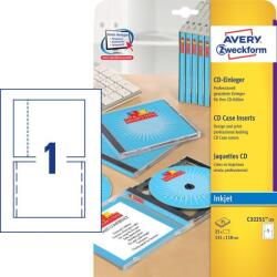 Avery Zweckform Avery mikroperforált CD tokbeté 151 x 118 mm (C32251-25)