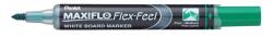 Pentel táblamarker hajlékony hegyű Maxiflo FlexF 1-5 mm - zöld (MWL5SBF-DX)