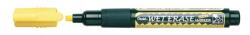 Pentel krétamarker törölhető folyékony fordítható heggyel 2-4 mm - sárga (SMW26-GO)