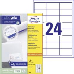 Avery-Zweckform Avery univerzális címke 64, 6 x 33, 8 mm - fehér 100 ív (3658)