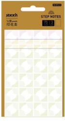Stick'n Magic Pad lépcsős jegyzettömb - In Blooom, 4 méret, 4 színx25 lap, pasztell 1 (28075)