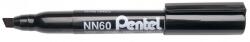 Pentel marker alkoholos vágott hegyű 85%-ban újrahasznosított 3, 9 mm - 5, 7 mm - fekete (NN60-AO)