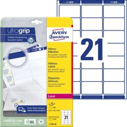 Avery Zweckform Avery fehér öntapadó címke 63, 5 x 38, 1 mm (L7160-40)